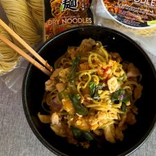 Spicy Basil Stir-Fried Noodles (Pad Kee Mao–Style)